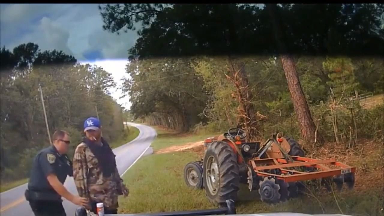 Tractor Stealer is Tasered compressor 2