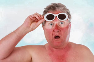 Wearing Sunscreen